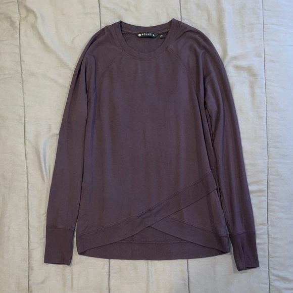 Athleta Sweaters - Athleta purple sweater - Like New, worn a couple of times.